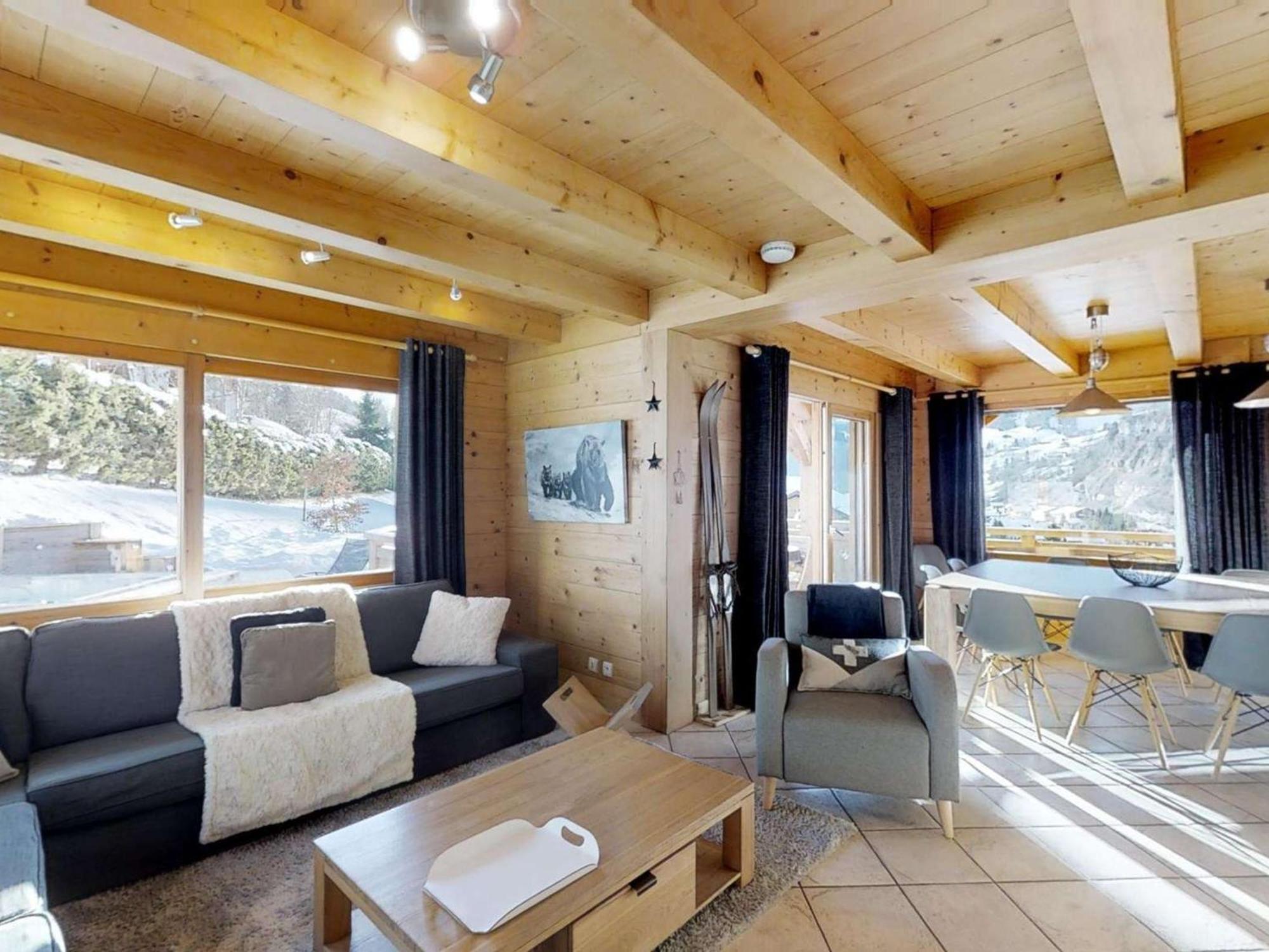 Chalet Le Grand-Bornand, 7 pièces, 11 personnes - FR-1-391-91 Villa Esterno foto